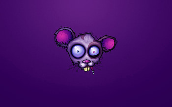 Lilac, Vector, Drawing, Mouse HD wallpaper