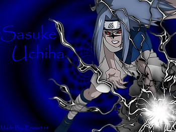 Chidori Roars, sasuke, mark, curse, roars, chidori HD wallpaper