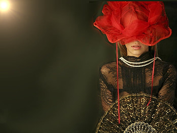 vintage, accessories, lady, phot, woman, beauty, female HD wallpaper
