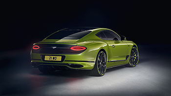 Green car, luxurious, Bentley Continental GT, 2019 HD wallpaper