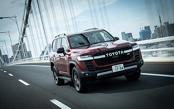 Toyota Land Cruiser GR Sport, , highway, 2021 cars, JP-spec, Toyota Land Cruiser 300, SUVs, 2021 Toyota Land Cruiser, Toyota HD wallpaper