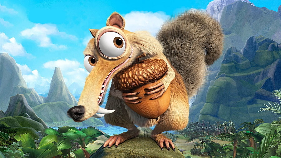 Scrat - Ice Age 3 HD wallpaper