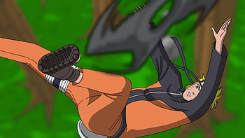 NARUTO UZUMAKI, Naruto, shuriken, Anime HD wallpaper
