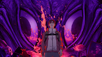 Dandadan Ultra – Jin Enjouji in Anime’s Dark Dimension, Anime, Dandadan, Jin Enjouji HD wallpaper