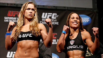 Liz Carmouche and Ronda Rousey, Mixed Martial Arts HD wallpaper