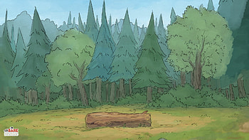 We Bare Bears Forest Scene -, TV Show, We Bare Bears HD wallpaper