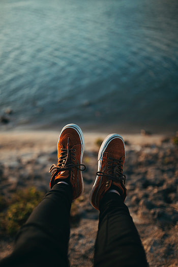 Miscellanea, Miscellaneous, Legs, Sneakers, Blur, Smooth HD phone wallpaper
