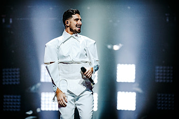 Michael Ben David, gallery, Israel rehearsal, Eurovision song contest HD wallpaper