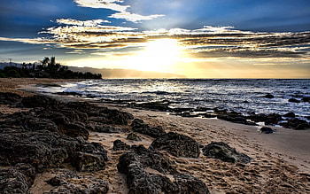 Landscape, Beach HD wallpaper