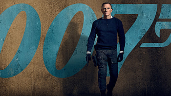 No Time to Die, James Bond HD wallpaper