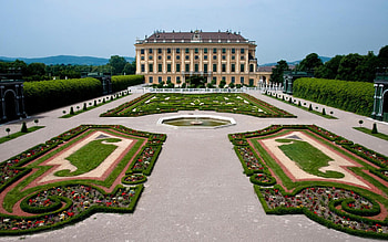 Schonbrunn Palace, Vienna, Austria, Cool places to visit HD wallpaper