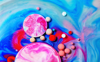 Colorful, spheres, abstract HD wallpaper