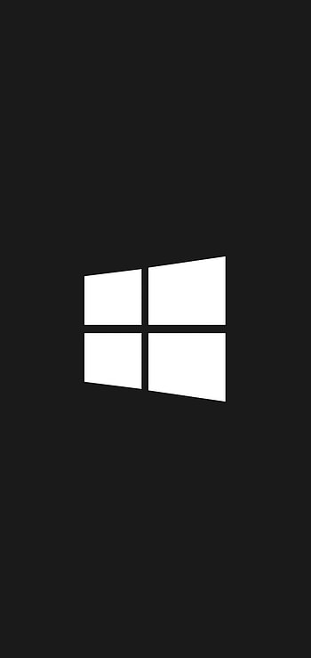 Windows Logo, black, technology HD phone wallpaper