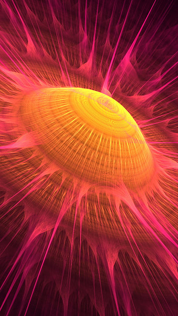 pink, Abstract, fractal HD phone wallpaper