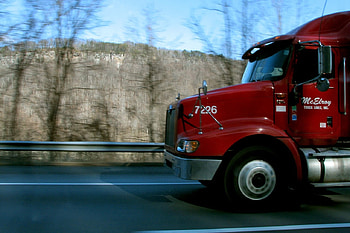 Semi Truck, Truck, Big, Red, Power, Semi HD wallpaper