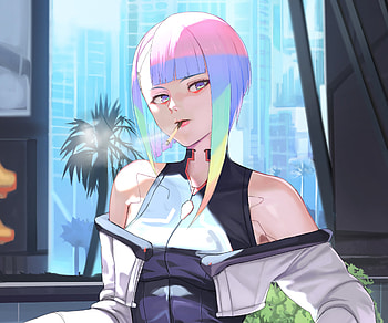 Lucyna Kushinada, Lucy (Cyberpunk: Edgerunners), Anime, Cyberpunk: Edgerunners HD wallpaper