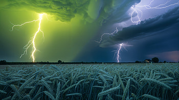 Lightning Storm : Dramatic Thunderstorm Sky, lightning storm, lightning, thunderstorm, storm, night HD wallpaper