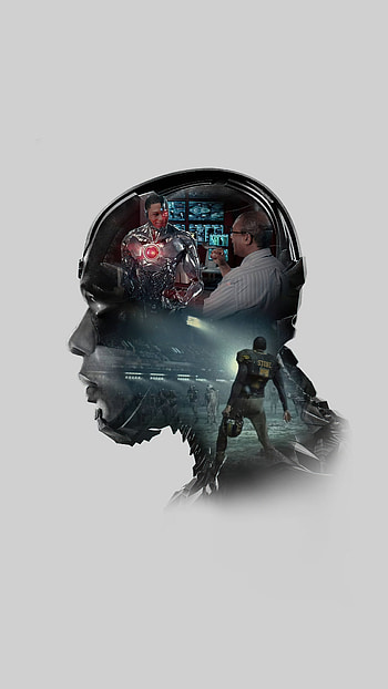 Ray Fisher as Cyborg, Zack Snyder's Justice League, Minimal HD phone wallpaper