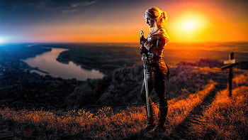 Timewalker Ciri, ciri, the-witcher-3, games, cosplay, video-games HD wallpaper