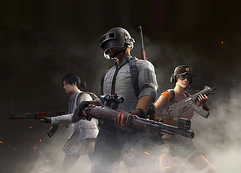 PlayerUnknown's Battlegrounds, weapon and war, team HD wallpaper