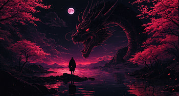 Demons Keep Me Awake, dragon, artist, artwork, digital-art, artstation HD wallpaper