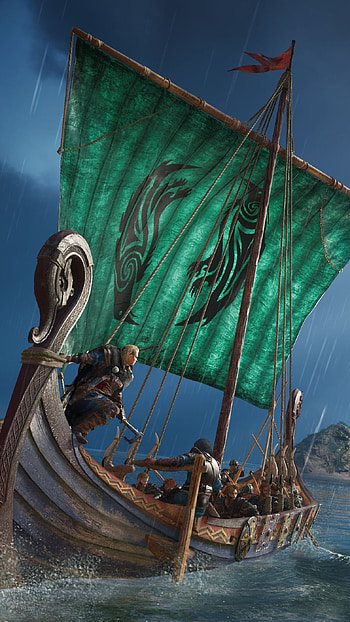 Pairts assassin, assassin creed valhalla, game HD phone wallpaper