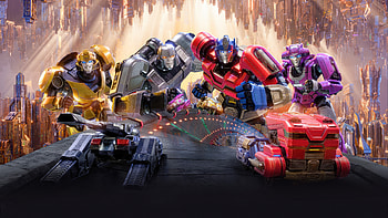 Transformers One Ultra – Epic Mech Battle Scene, Transformers One HD wallpaper