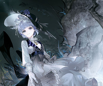 Kamisato Ayaka, Kamisato Ayaka (Genshin Impact), video game, Genshin Impact HD wallpaper