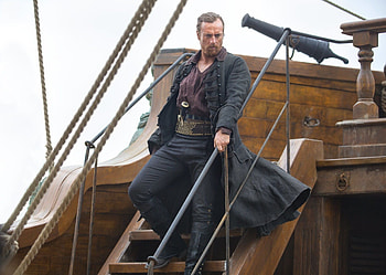 Black Sails TV Series, Captain Flint, Toby Stephens HD wallpaper