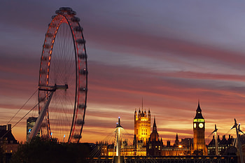 London Eye, Romantic setting, Love in the air, Memorable date HD wallpaper
