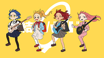 Bocchi the Rock! Featuring Hitori & Friends in Action, Hitori Gotou, Ikuyo Kita, Nijika Ijichi, Ryou Yamada, Anime, Bocchi the Rock! HD wallpaper