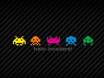 Space Invader, space, game, invader, video HD wallpaper