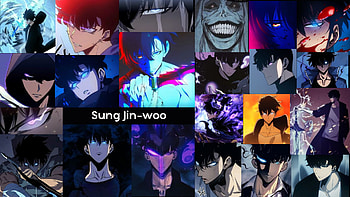 solo leveling sung jin-woo, Solo Leveling, Sung Jin-Woo, manga, Anime HD wallpaper