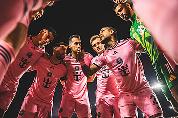 Inter Miami CF: Star Players Unite - Ultra, soccer, Inter Miami CF, Luis Suárez, Lionel Messi, Sergio Busquets HD wallpaper