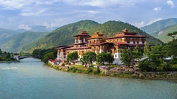 Paro Valley, Bhutan, Travels, Tigers Nest HD wallpaper