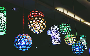 Lights, Miscellanea, Miscellaneous, Multicolored, Motley, Lanterns, Illumination, Lighting HD wallpaper