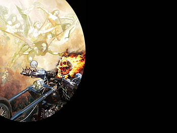 Ghost Rider, comic, rider, ghost, fantasy HD wallpaper
