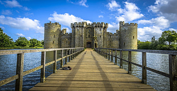 Bodiam Castle, Travels, Historic monument, Sussex heritage HD wallpaper