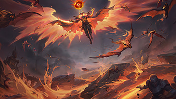 Swain Infernal LOR V2, lol HD wallpaper