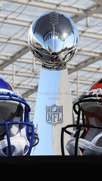 Super Bowl LVI, Epic toucowns, Bengals vs Rams clash, Game highlights HD phone wallpaper