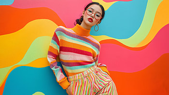 Stunning Fall Fashion for Women, woman, fall fashion, fashion, colorful, portrait HD wallpaper