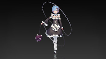 Rem (Re:zero), Anime, Re:zero Starting Life In Another World HD wallpaper
