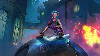 Jinx The Chaos, jinx-league-of-legends, arcane, netflix, tv-shows HD wallpaper
