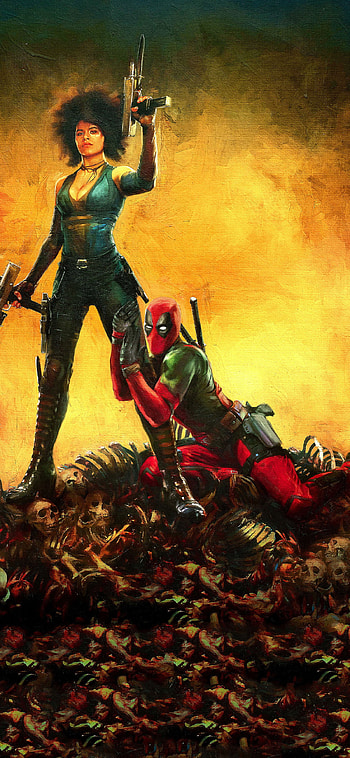Domino (Deadpool) character, Deadpool XS HD phone wallpaper