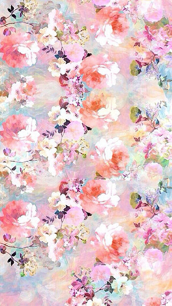 Watercolor Flowers Painting 8 HD phone wallpaper