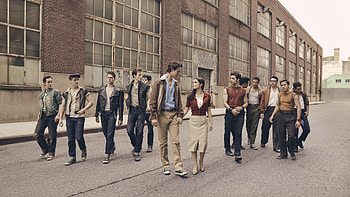 Ansel Elgort Rachel Zegler West Side Story HD wallpaper