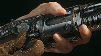 The Forever Winter — Close-Up: Frosted Revolver, Video Game HD wallpaper