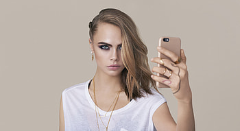 blonde, Cara Delevingne, celebrity, 2017 HD wallpaper
