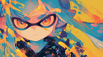 Splatoon Girl, Splatoon, girl, AI Art HD wallpaper