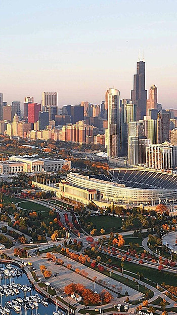 Soldier Field, Chicago HD phone wallpaper